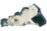 Seafoam-Green, Cubic Fluorite (Large Crystals) - Huanggang Mine #182644-1